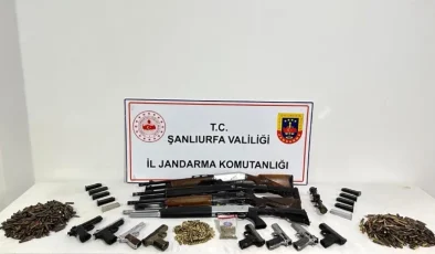 Şanlıurfa’da Eş Zamanlı Operasyon: Silah ve Uyuşturucu Ele Geçirildi